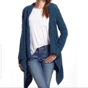 Anthropologie Sleeping On Snow Open Sweater